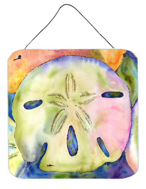 Sand Dollar Aluminium Metal Wall or Door Hanging Prints
