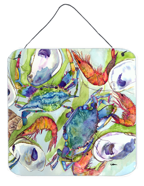 Crab Aluminium Metal Wall or Door Hanging Prints