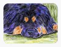 Starry Night Dalmatian Mouse Pad & Hot Pad Or Trivet