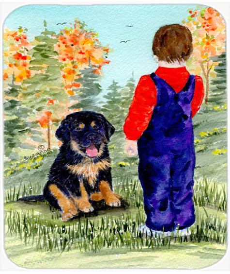 Tibetan Mastiff Mouse Pad, Hot Pad Or Trivet