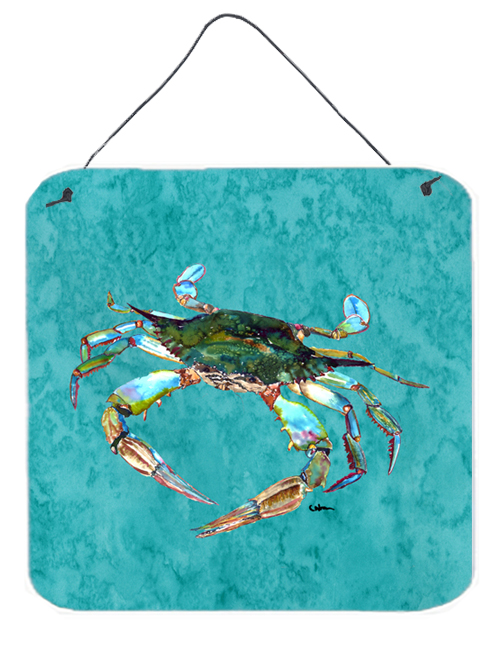 Crab Aluminium Metal Wall Or Door Hanging Prints