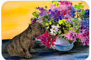 French Bulldog Mouse Pad & Hot Pad Or Trivet