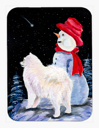 SS8572MP Samoyed Mouse Pad & Hot Pad Or Trivet
