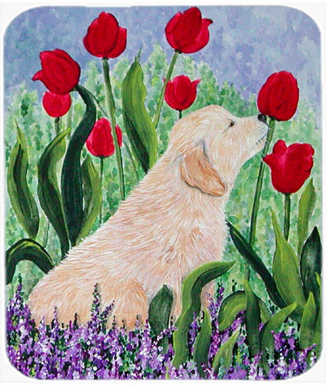 Golden Retriever Mouse Pad, Hot Pad Or Trivet