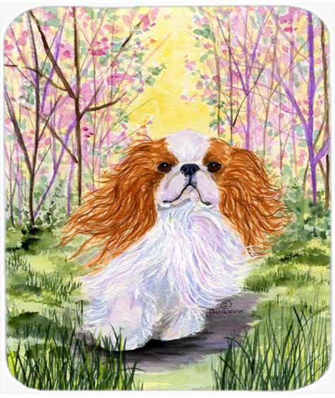 English Toy Spaniel Mouse Pad, Hot Pad Or Trivet
