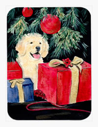Golden Retriever Mouse Pad & Hot Pad Or Trivet