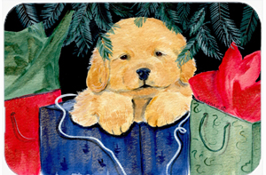 Golden Retriever Mouse Pad & Hot Pad Or Trivet