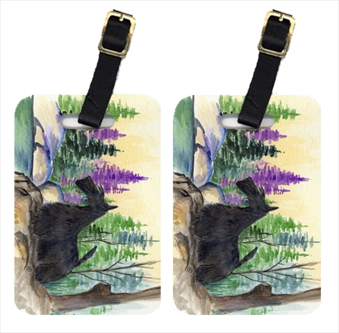 SS8101BT Scottish Terrier Luggage Tags- Pack - 2