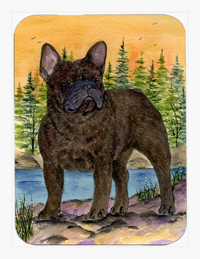 French Bulldog Mouse Pad & Hot Pad Or Trivet