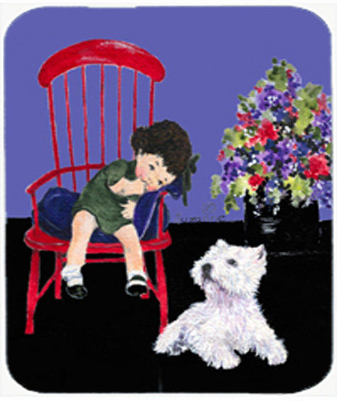 Westie Mouse Pad, Hot Pad Or Trivet
