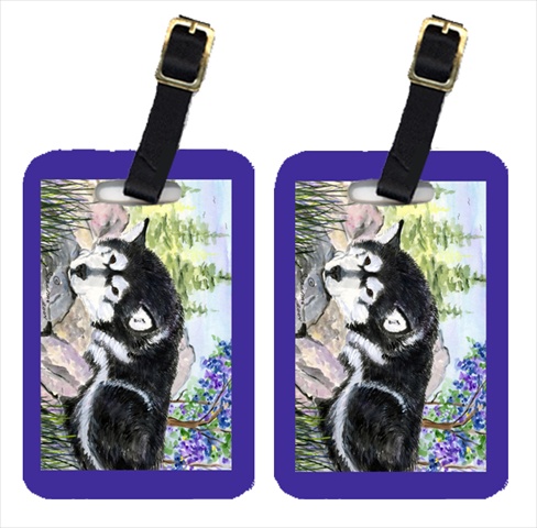 Alaskan Malamute Luggage Tags