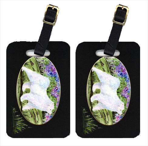 SS8059BT Samoyed Luggage Tags- Pack - 2