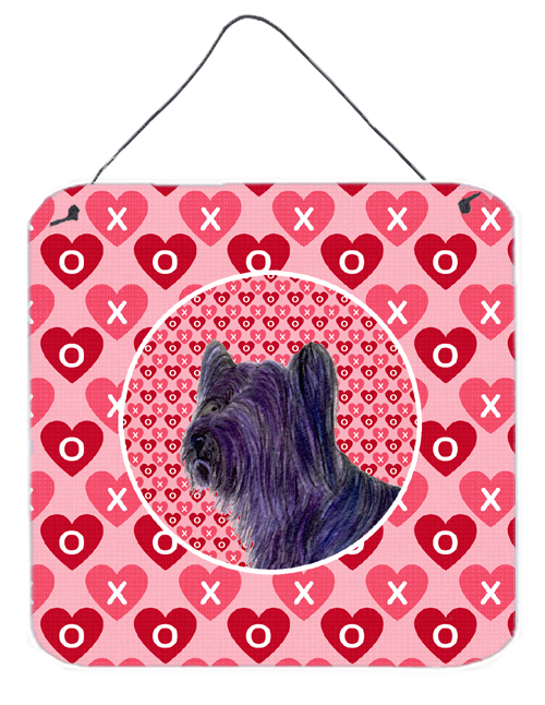 Skye Terrier Aluminium Metal Wall Or Door Hanging Prints