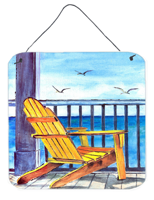 Adirondack Chairs Aluminium Metal Wall Or Door Hanging Prints