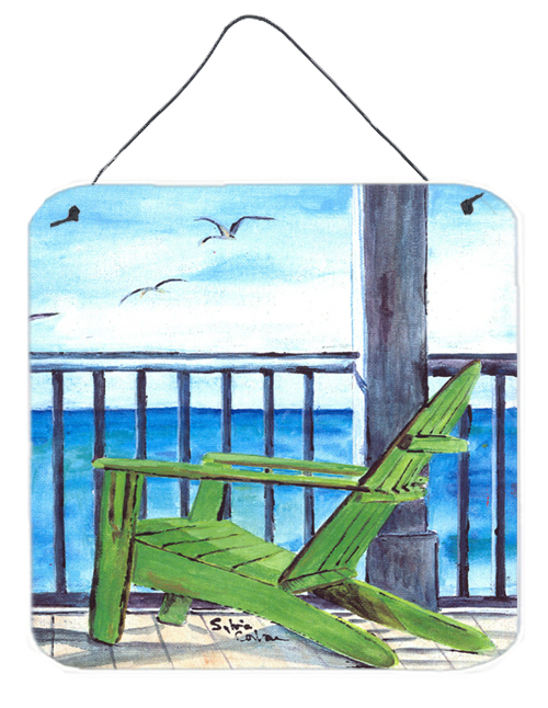 Adirondack Chairs Aluminium Metal Wall Or Door Hanging Prints