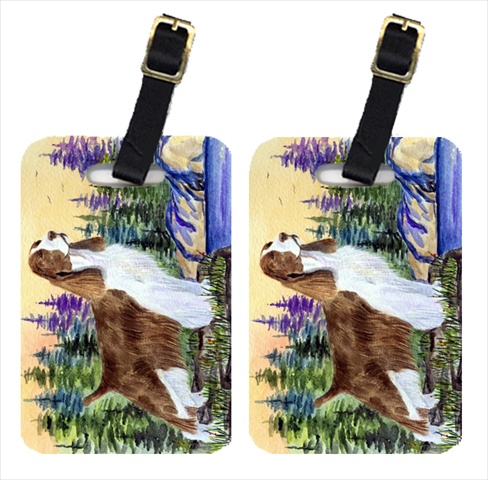 Springer Spaniel Luggage Tags