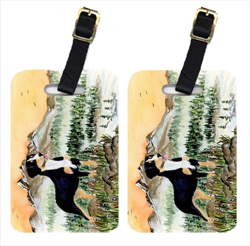 Entlebucher Mountain Dog Luggage Tags- Pack - 2
