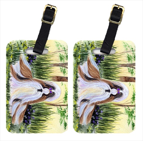 SS8112BT Shih Tzu Luggage Tags- Pack - 2