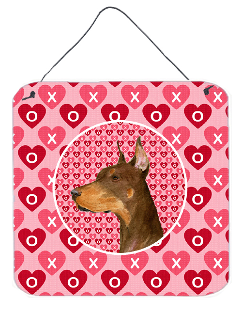 Doberman Aluminium Metal Wall Or Door Hanging Prints
