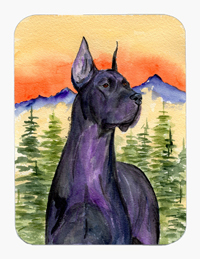 Great Dane Mouse Pad & Hot Pad Or Trivet