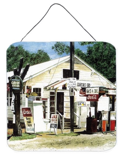 Garcias Grocery Aluminium Metal Wall Or Door Hanging Prints