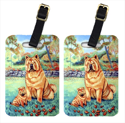 Chow Chow Mommas Love Luggage Tags- Pack - 2