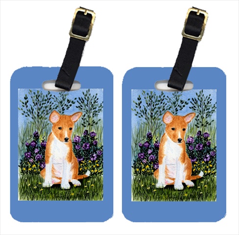 Basenji Luggage Tags- Pack - 2