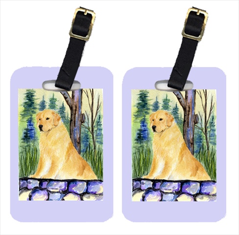 Golden Retriever Luggage Tags - Pack - 2