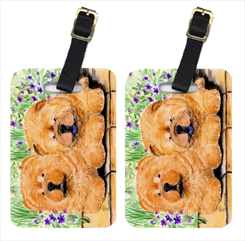 Carolines Treasures SS8123BT Chow Chow Luggage Tags; Pack - 2