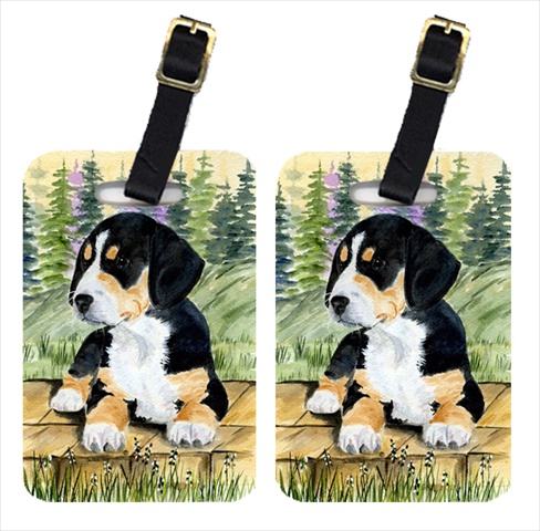 Entlebucher Mountain Dog Luggage Tags- Pack - 2