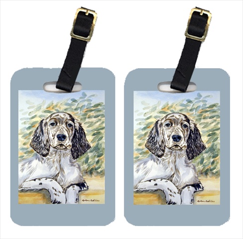 English Setter Luggage Tags- Pack - 2