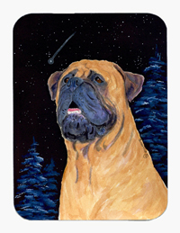 Bullmastiff Mouse Pad & Hot Pad Or Trivet