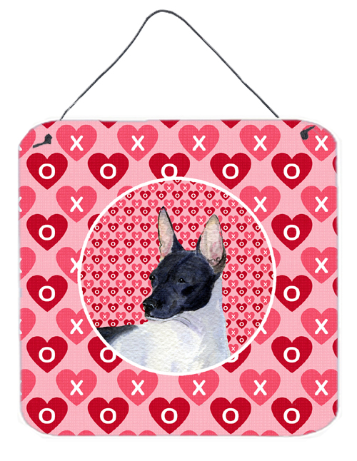 Rat Terrier Aluminium Metal Wall Or Door Hanging Prints