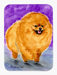 Pomeranian Mouse Pad & Hot Pad Or Trivet