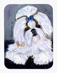 Shih Tzu Mouse Pad & Hot Pad Or Trivet