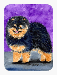 Pomeranian Mouse Pad & Hot Pad Or Trivet