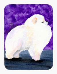 Pomeranian Mouse Pad & Hot Pad Or Trivet