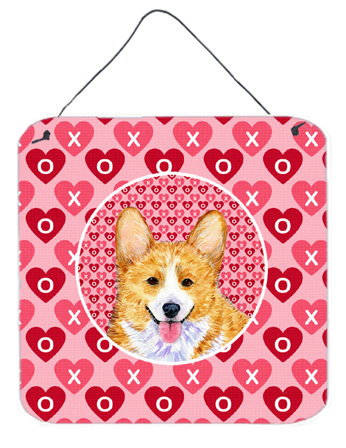 Corgi Aluminium Metal Wall Or Door Hanging Prints