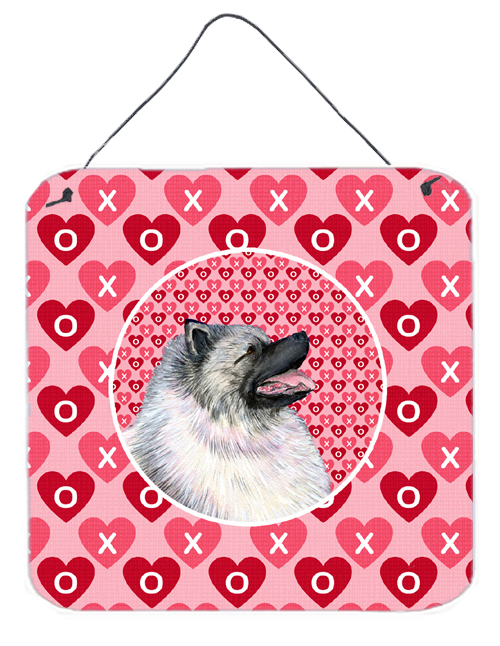 Keeshond Aluminium Metal Wall Or Door Hanging Prints