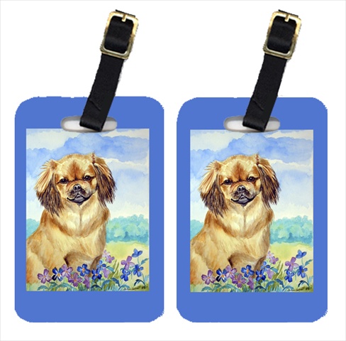 Tibetan Spaniel Luggage Tags- Pack - 2
