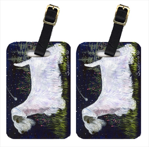 Sealyham Terrier Luggage Tags- Pack - 2