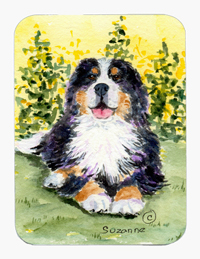 Bernese Mountain Dog Mouse Pad & Hot Pad Or Trivet