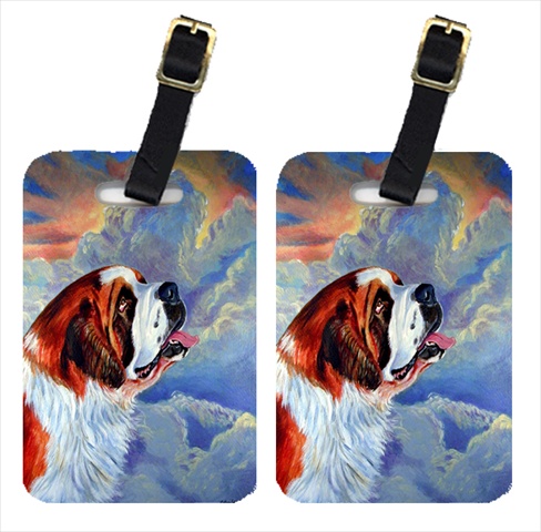 Saint Bernard Luggage Tags- Pack - 2