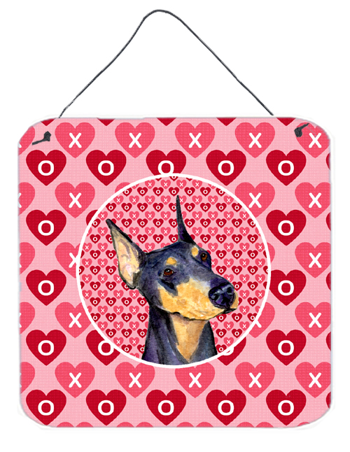 Doberman Aluminium Metal Wall Or Door Hanging Prints