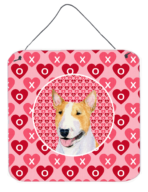 Bull Terrier Aluminium Metal Wall Or Door Hanging Prints