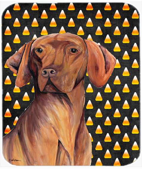 Vizsla Candy Corn Halloween Portrait Mouse Pad, Hot Pad Or Trivet