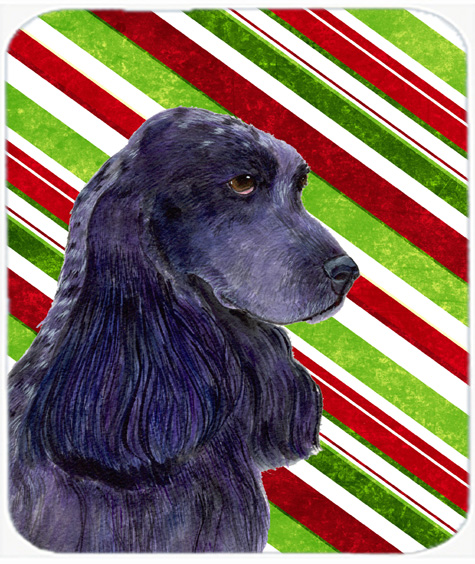 Cocker Spaniel Candy Cane Holiday Christmas Mouse Pad, Hot Pad Or Trivet