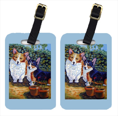 7094BT Corgi Luggage Tags- Pack - 2