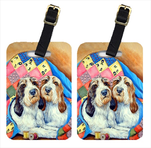 Petit Basset Griffon Vendeen Pbgv Luggage Tags- Pack - 2