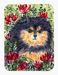 Pomeranian Mouse Pad & Hot Pad Or Trivet